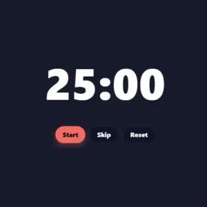 Pomodoro Timer online